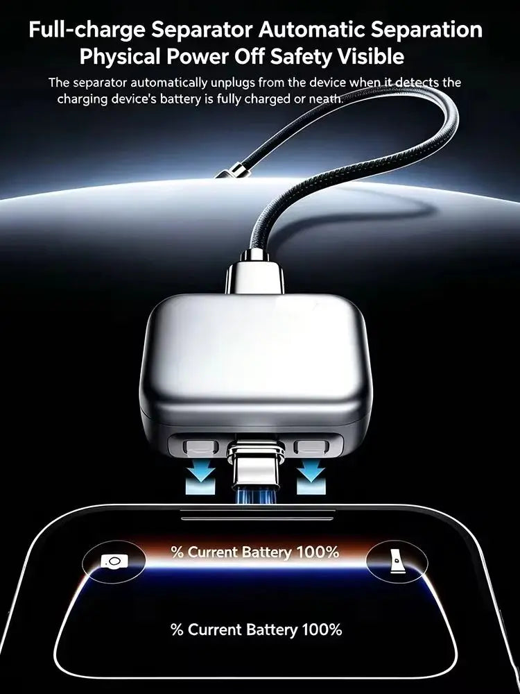 Never Overcharge Again!! USB-C Auto Cut-Off Charging Adapter (140W) NEXO KH-51