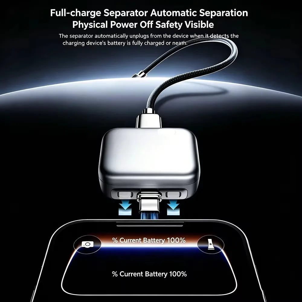Never Overcharge Again!! USB-C Auto Cut-Off Charging Adapter (140W) NEXO KH-51